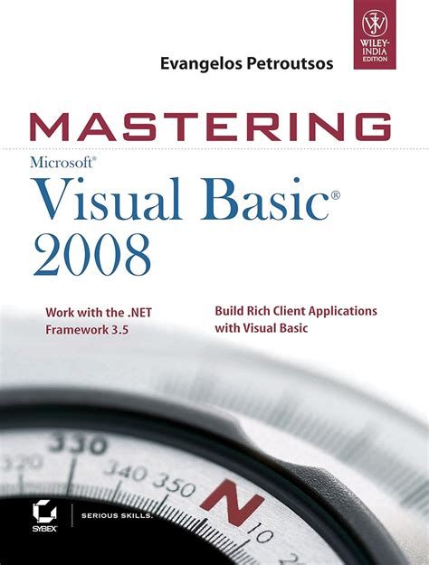 Evangelos Petroutsos Mastering Visual Basic 6 Bpb Publications