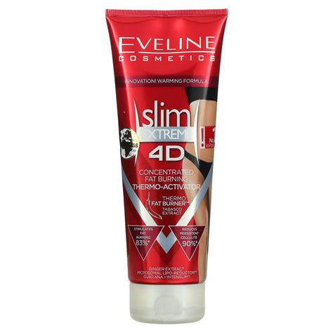 Eveline 4d Slim Extreme Fat Burning Serum - Sensational4d
