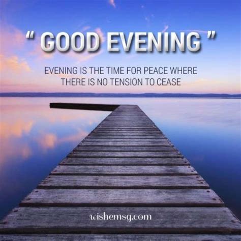 Evening Vibes Quotes