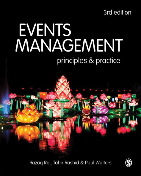 Events Management Principles And Practice