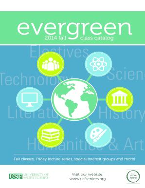Evergreen Course Catalog