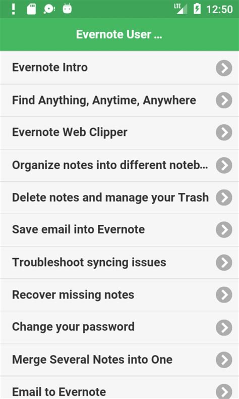 Full Download Evernote Users Guide 