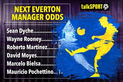 everton manager betting