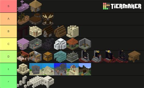every structure in minecraft