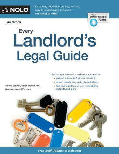 Full Download Every Landlords Legal Guide 