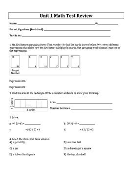 Everyday Mathematics 5th Grade Math Journal Volume 1 Answers