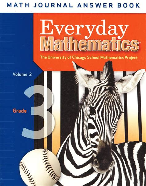Everyday Mathematics Math Journal Answer Book Grade 5 Volume 2 Ucsmp University Of Chicago School Mathematics Project