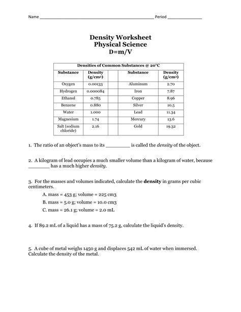 everyday physical science answers