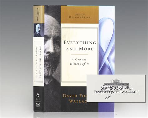 Everything And More A Compact History Of Infinity David Foster Wallace