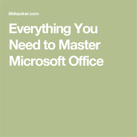 Everything You Need To Master Microsoft Office Download Office 2016 - Download Office 2016