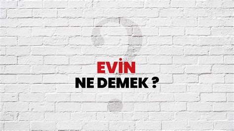 şevin Ne Demek