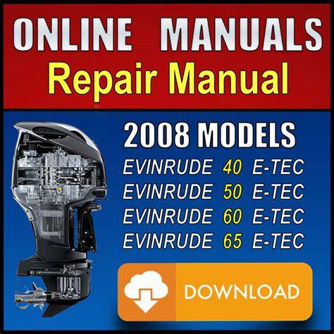 evinrude etec 60 hp service manual