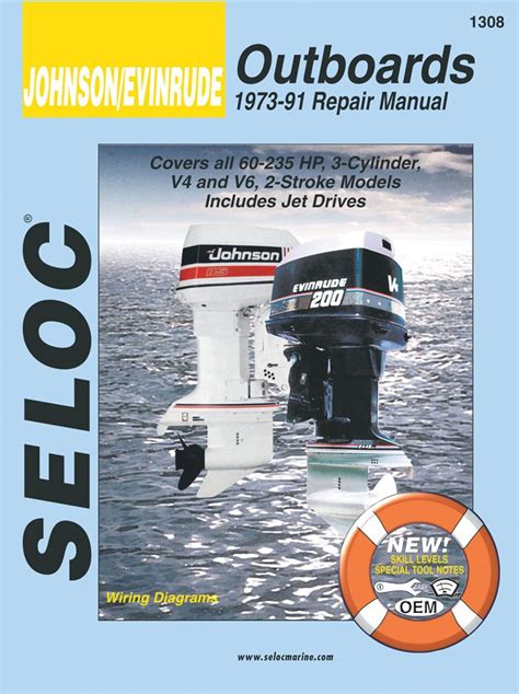 Read Online Evinrude Johnson 50 To 235 Hp Outboards 1973 1987 Outboard Shop Manual 