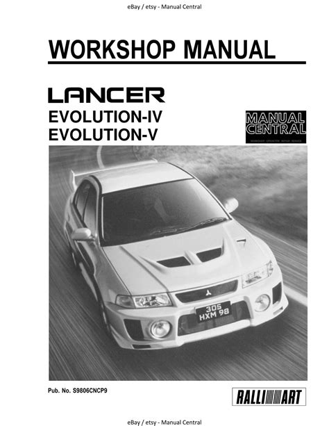 Evo Ayc Workshop Manual