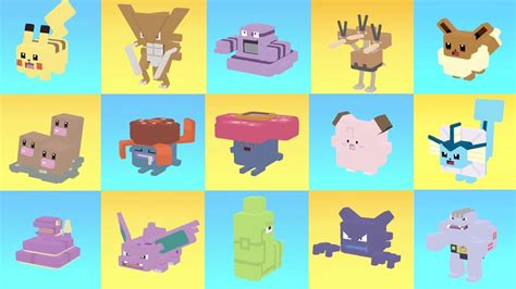 Evolution Pokemon Quest