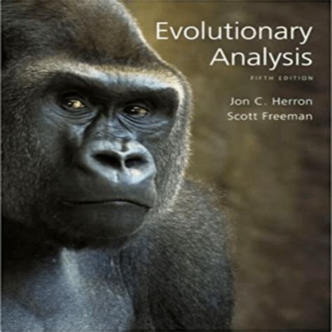 Evolutionary Analysis 5th Edition 9780321616678