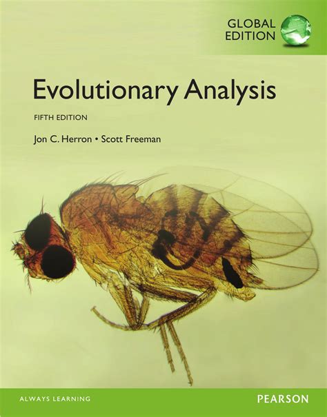 Evolutionary Analysis 5th Editionbook