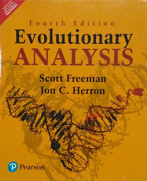 Read Online Evolutionary Analysis 4Th Edition Citation 