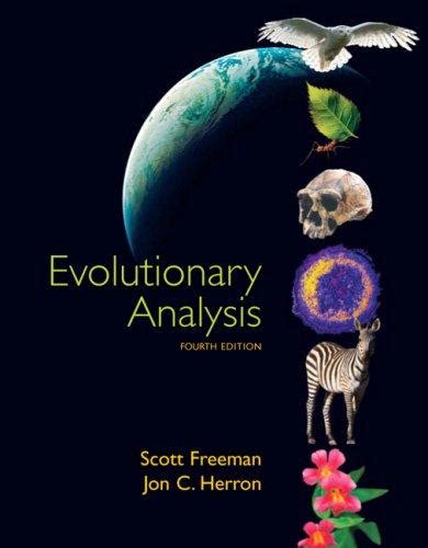 Read Evolutionary Analysis 4Th Edition Ebook 