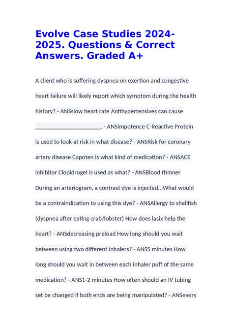 evolve case studies answers for hepatitis