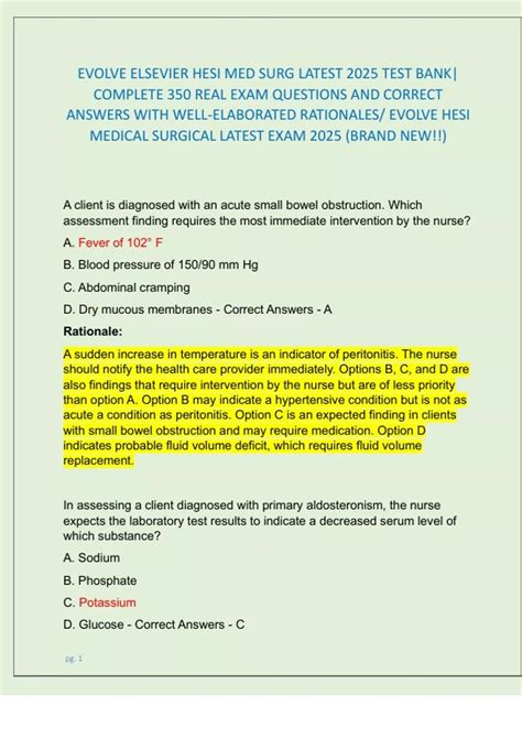 Read Evolve Elsevier Case Study Answers 