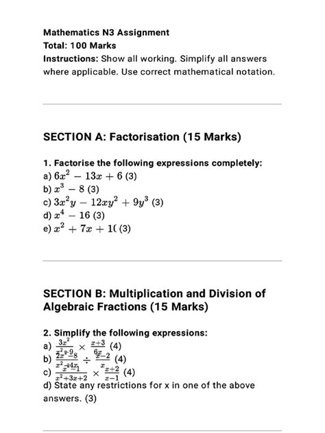 ewc n3 exam papers