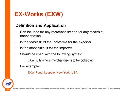 ex works definition