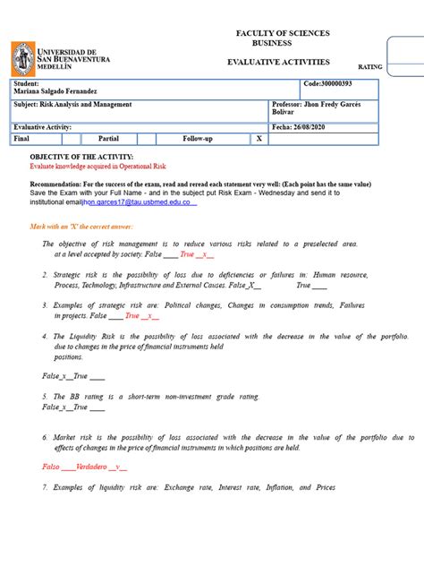 Exam 1 Risk Analysis And Insurance Planning