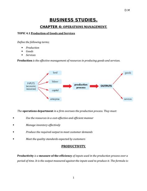 exam 4 operation management and 7