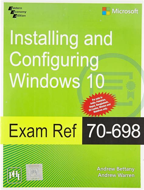 Exam Ref 70 698 Installing And Configuring Windows 1