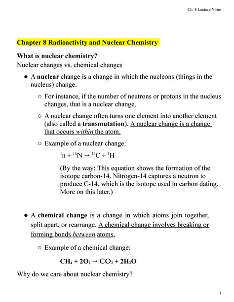 Read Exam Chapter 23 Nuclear Chemistry 