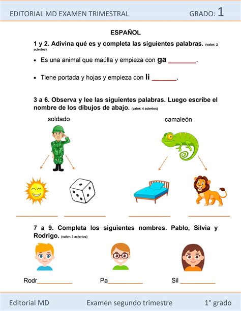 Examenes De Primaria