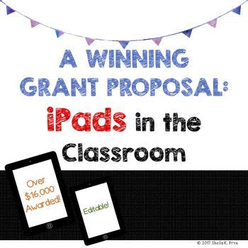 example grant proposal for ipads in the classroom - Government Grants …