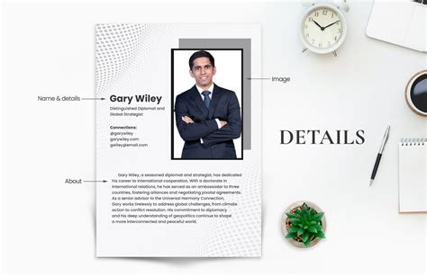 example of a political bio examples