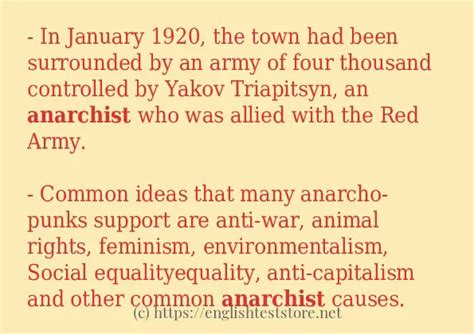 Example Of Anarchist