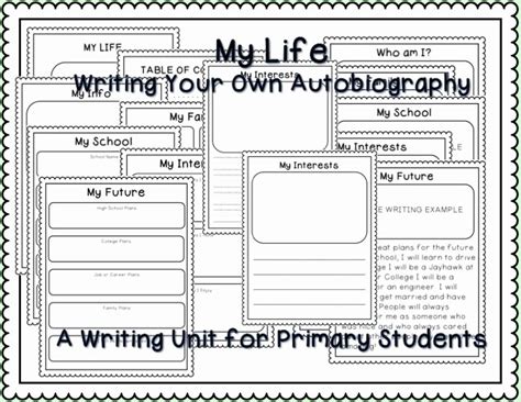 example of autobiography for elementary students