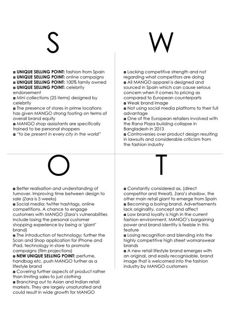 Full Download Example Of A Swot Paper 