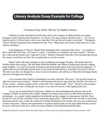 Read Online Example Of Literary Criticism Paper 