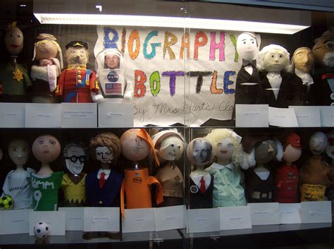 examples of biography bottles instructions