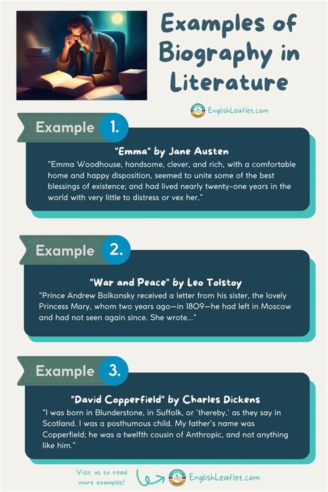 examples of biography in literature
