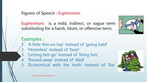 examples of euphemism figure of speech