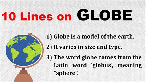 Examples Of Globe In A Sentence Yourdictionary Com 5 Sentences About Globe - 5 Sentences About Globe
