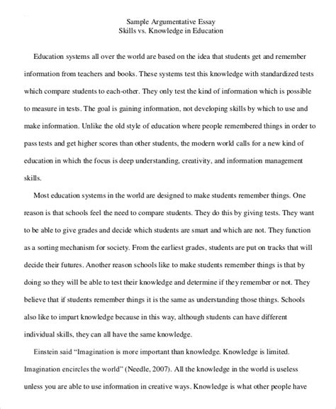 Read Online Examples Of Argumentative Papers 