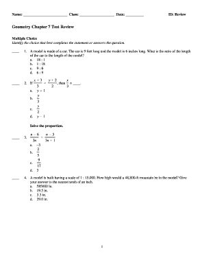 Read Examview Geometry Chapter 7 Test Review 