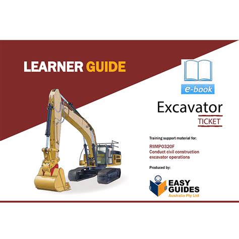 Full Download Excavator Learner Guide 