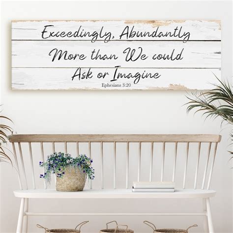 Exceedingly Abundantly More