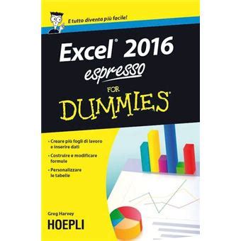 Excel 2016 Espresso For Dummies