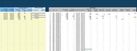 excel accrual prepayment