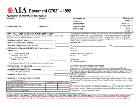 excel aia g702