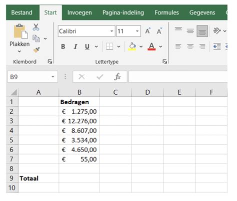 excel functie